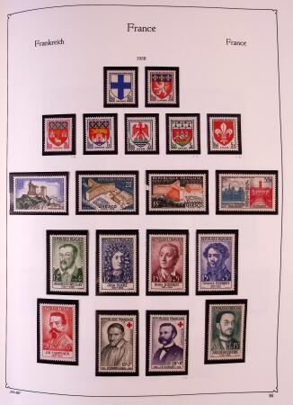 Collection timbres neuf de France en 3 albums