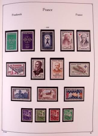 Collection timbres neuf de France en 3 albums