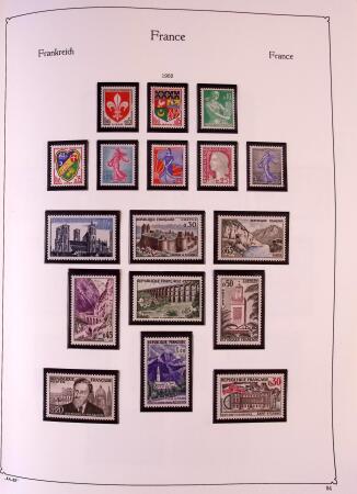 Collection timbres neuf de France en 3 albums
