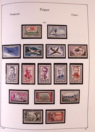 Collection timbres neuf de France en 3 albums