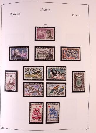 Collection timbres neuf de France en 3 albums
