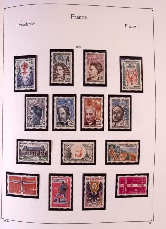 Collection timbres neuf de France en 3 albums
