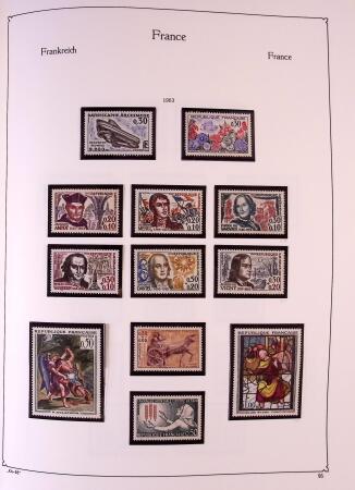 Collection timbres neuf de France en 3 albums