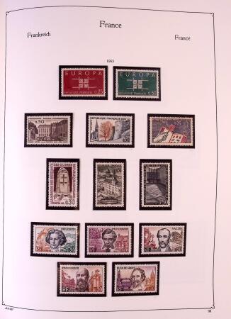 Collection timbres neuf de France en 3 albums