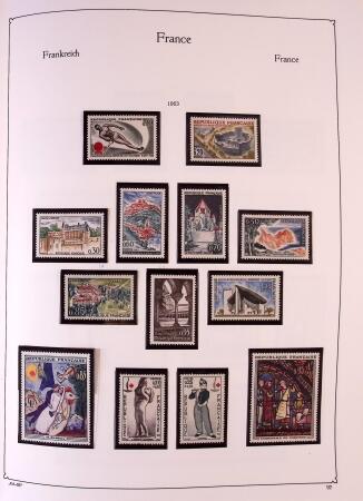 Collection timbres neuf de France en 3 albums