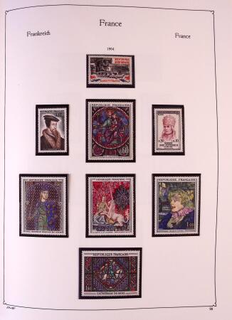 Collection timbres neuf de France en 3 albums