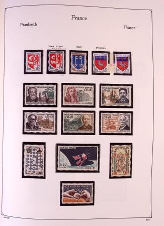 Collection timbres neuf de France en 3 albums