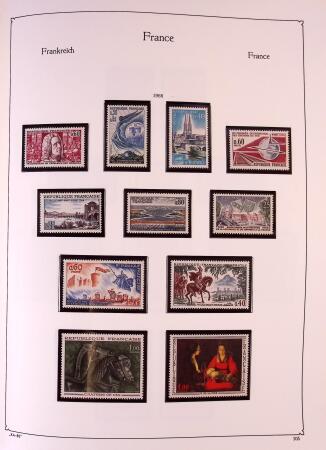 Collection timbres neuf de France en 3 albums
