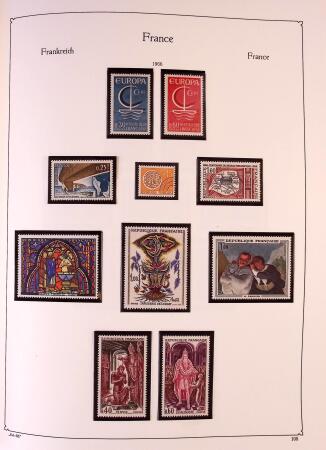 Collection timbres neuf de France en 3 albums