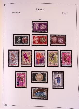 Collection timbres neuf de France en 3 albums