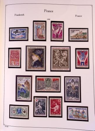 Collection timbres neuf de France en 3 albums