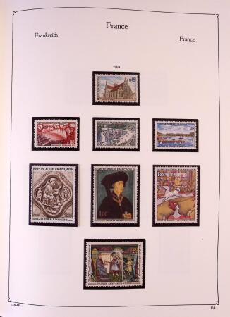 Collection timbres neuf de France en 3 albums