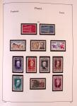 Collection timbres neuf de France en 3 albums