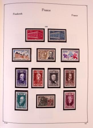 Collection timbres neuf de France en 3 albums