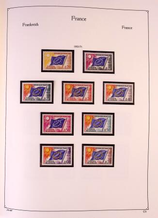 Collection timbres neuf de France en 3 albums