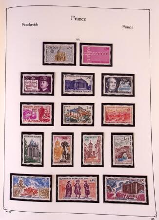 Collection timbres neuf de France en 3 albums