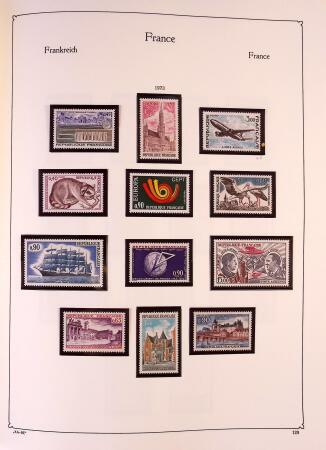 Collection timbres neuf de France en 3 albums