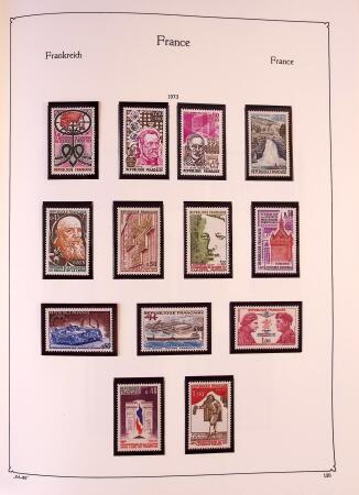 Collection timbres neuf de France en 3 albums