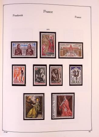 Collection timbres neuf de France en 3 albums