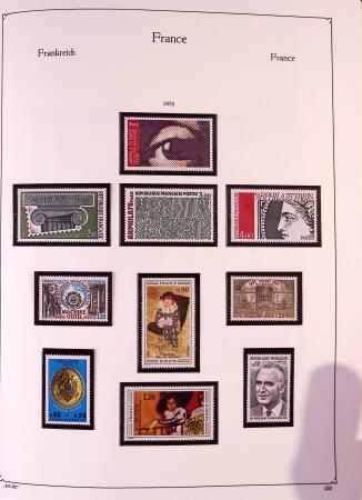 Collection timbres neuf de France en 3 albums