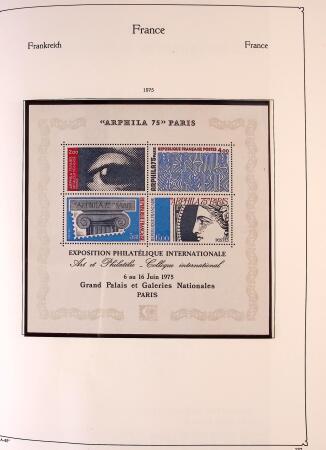 Collection timbres neuf de France en 3 albums