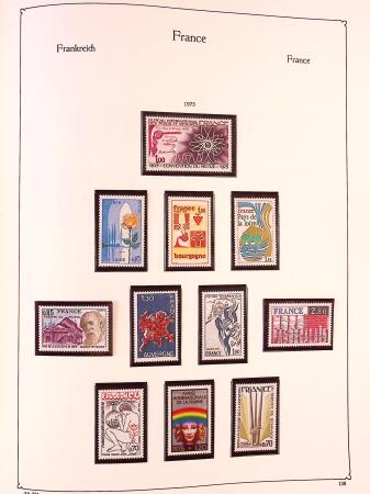 Collection timbres neuf de France en 3 albums