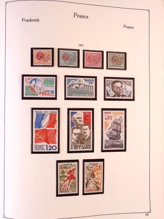 Collection timbres neuf de France en 3 albums