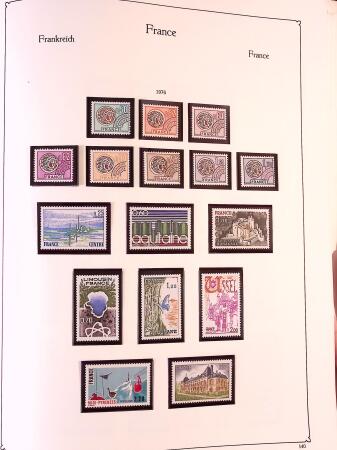 Collection timbres neuf de France en 3 albums