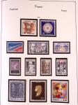 Collection timbres neuf de France en 3 albums