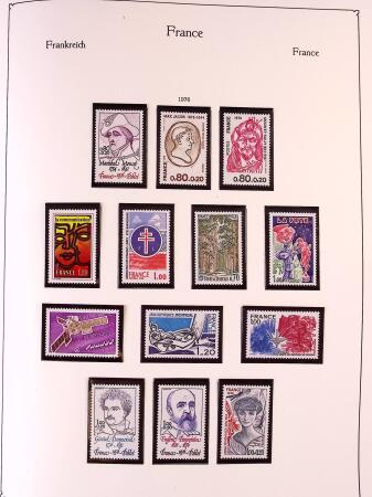 Collection timbres neuf de France en 3 albums