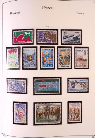 Collection timbres neuf de France en 3 albums
