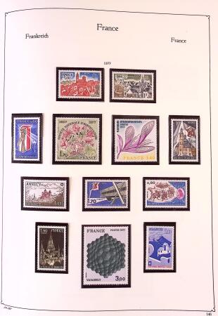 Collection timbres neuf de France en 3 albums
