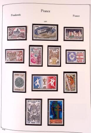 Collection timbres neuf de France en 3 albums