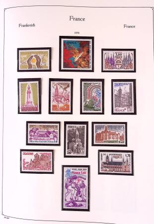 Collection timbres neuf de France en 3 albums
