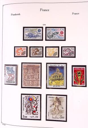 Collection timbres neuf de France en 3 albums