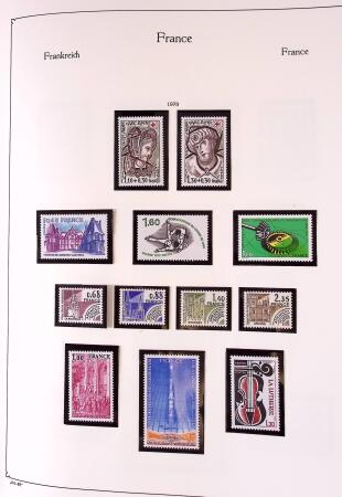 Collection timbres neuf de France en 3 albums