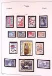 Collection timbres neuf de France en 3 albums