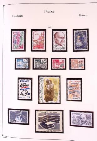 Collection timbres neuf de France en 3 albums