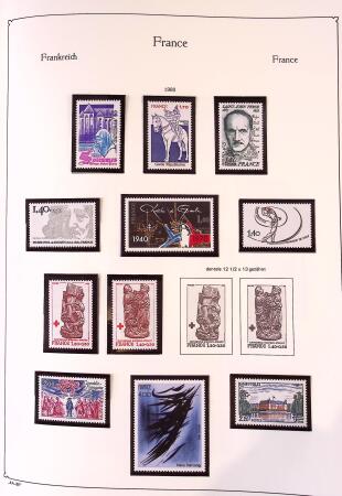 Collection timbres neuf de France en 3 albums