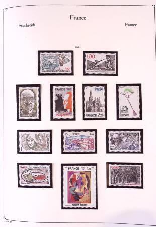Collection timbres neuf de France en 3 albums