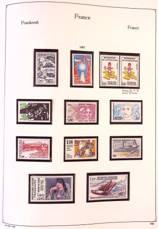 Collection timbres neuf de France en 3 albums