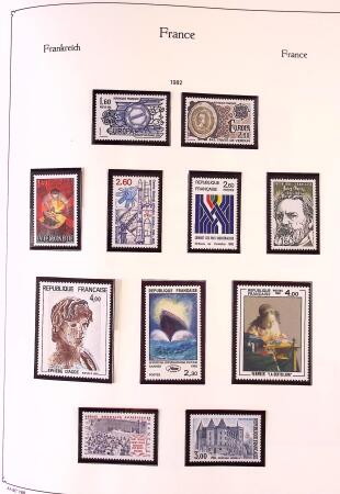 Collection timbres neuf de France en 3 albums