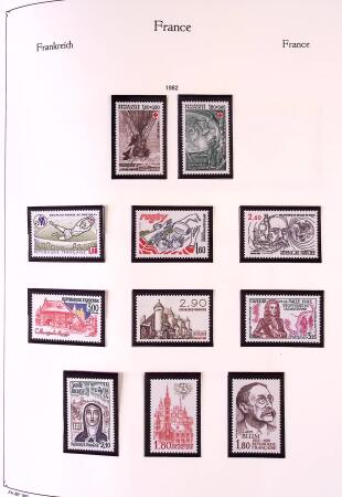 Collection timbres neuf de France en 3 albums