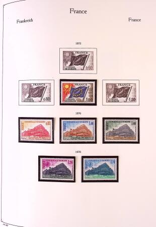 Collection timbres neuf de France en 3 albums