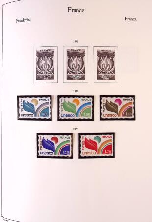 Collection timbres neuf de France en 3 albums
