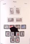 Collection timbres neuf de France en 3 albums