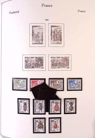 Collection timbres neuf de France en 3 albums