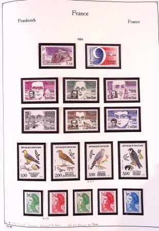 Collection timbres neuf de France en 3 albums