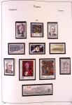 Collection timbres neuf de France en 3 albums