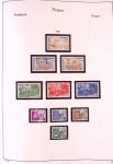 Collection timbres neuf de France en 3 albums